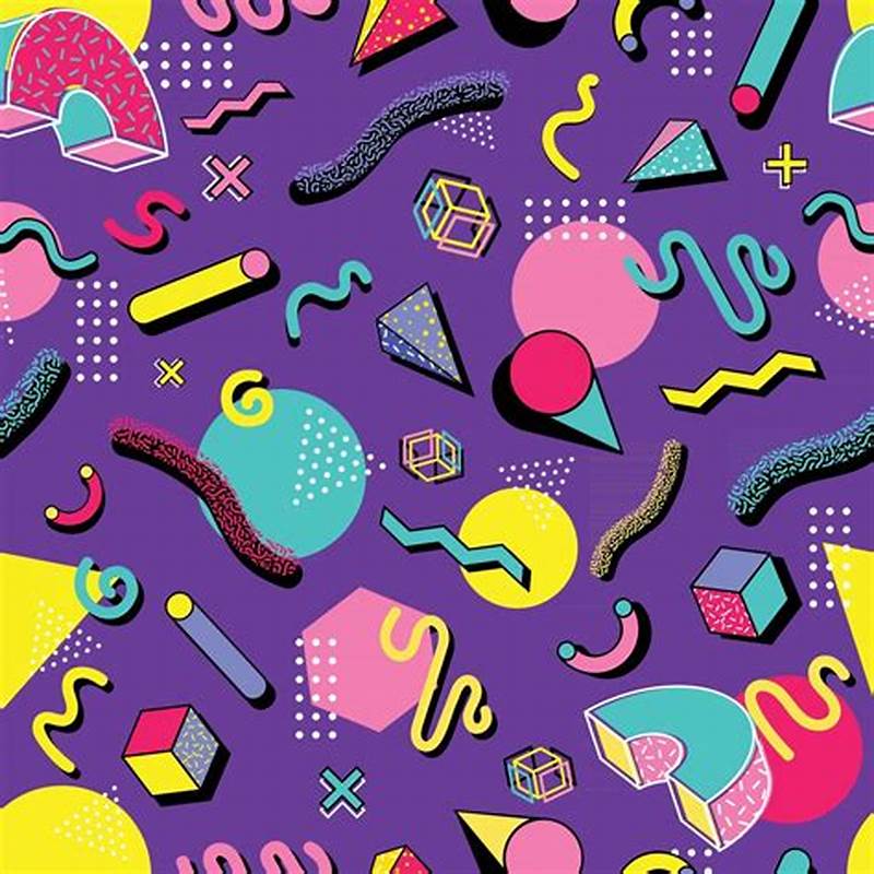 90s Vector Pattern