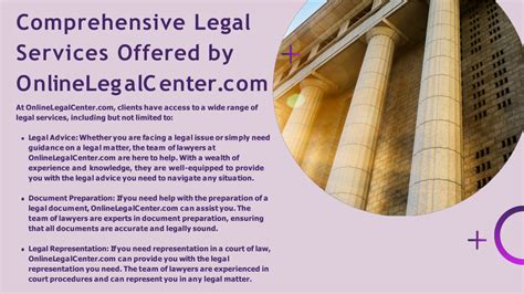 A Comprehensive Guide to Legal Advisor Comprehensive Legal Services