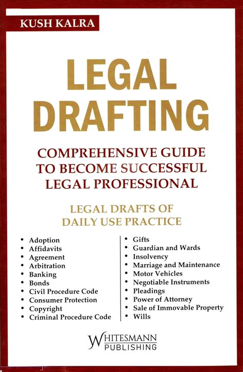 A Comprehensive Guide to Legal Drafting with Experience in Litigation