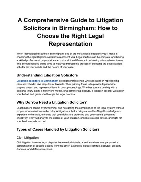A Comprehensive Guide to Litigation Support for Legal Representation