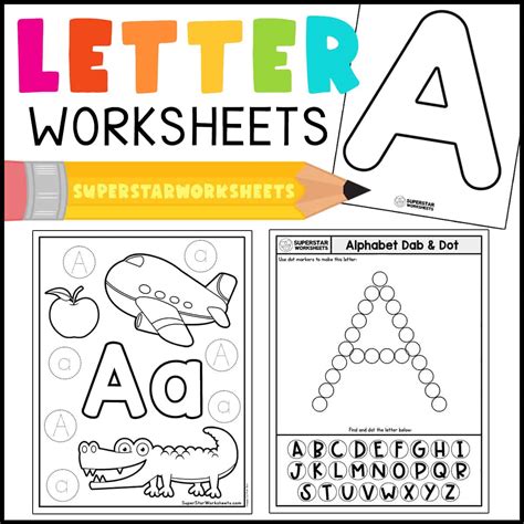 A Letter Printable