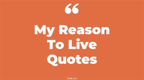 A Reason to Live