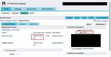 A Req Number In The Service Catalog Represents