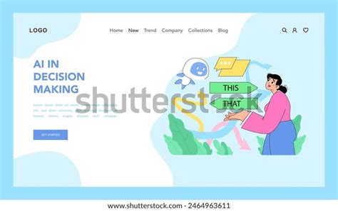 A person making decision with computer