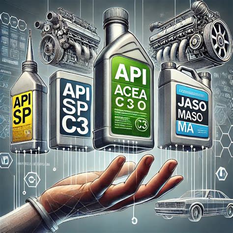 API ACEA JASO oil specifications