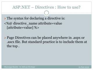 ASP.NET Directive Expression