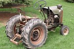 Abandoned Free Vintage Garden Tractors