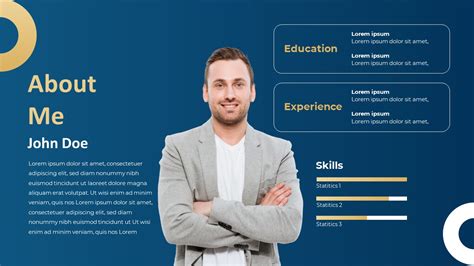 About Me Powerpoint Template