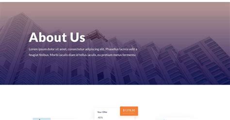 About Us Website Page Template