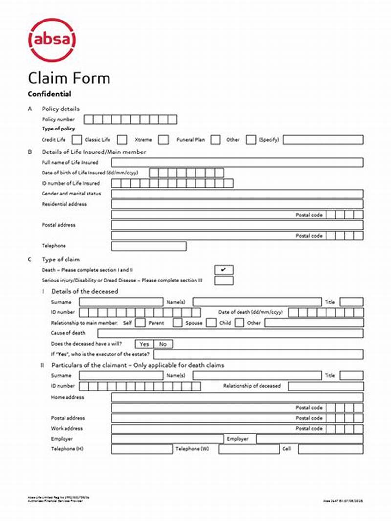 Absa Insurance Claim