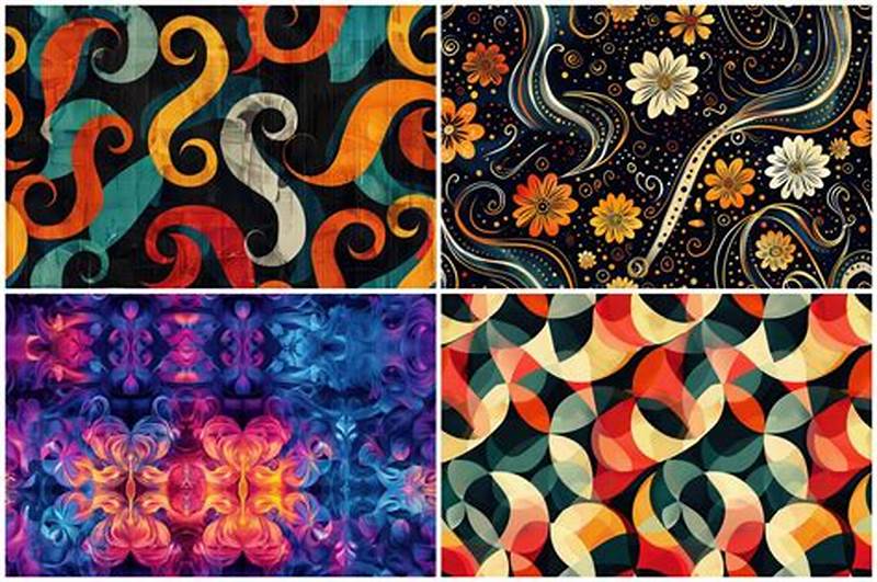 Abstract Repeating Pattern