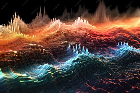 Abstract illustration of sound waves