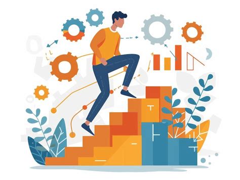 Abstract image representing growth through effort