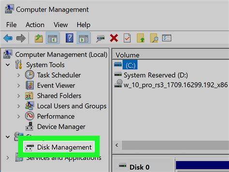 Access Disk Management