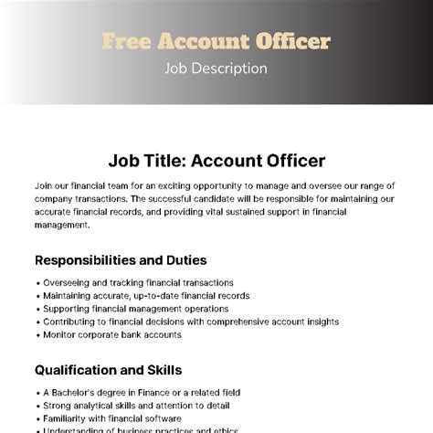 Account Officer Role Illustration