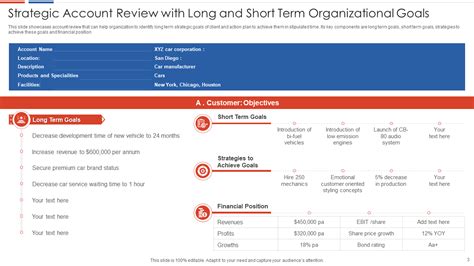 Account Review Template
