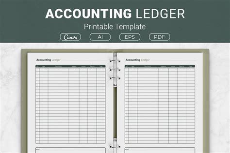 Accounts Ledger Template