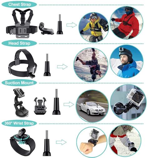 Action Camera Accessories