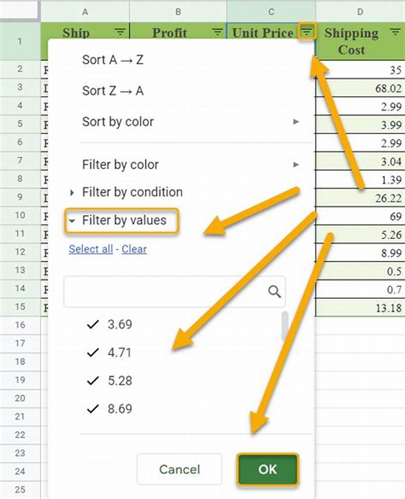 Add Filter To Google Sheets Chart