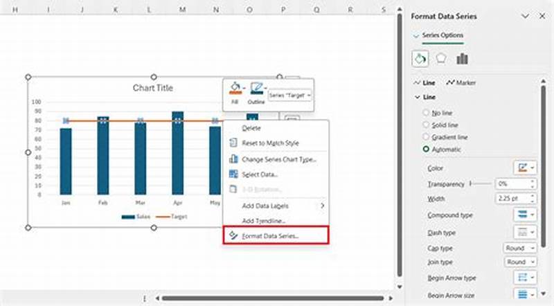 Add Flat Line To Excel Chart