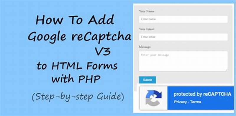 Add Google Recaptcha To Html Form