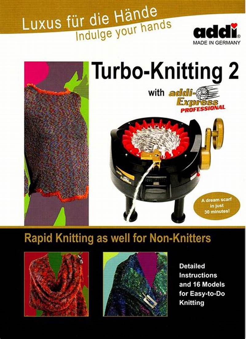 Addi Knitting Machine Pattern Book