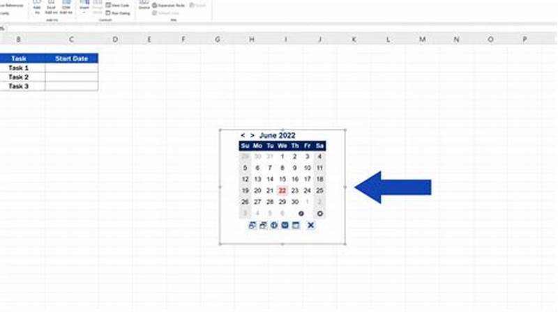 Adding Calendar To Excel