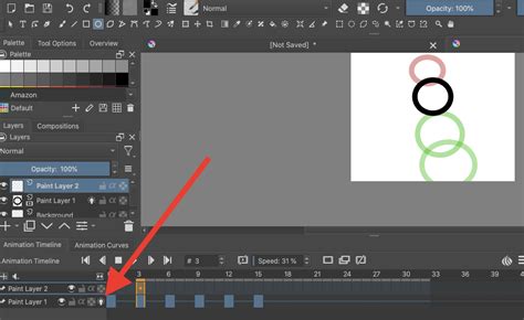 Adding Content to Each Layer (Animation Frames)