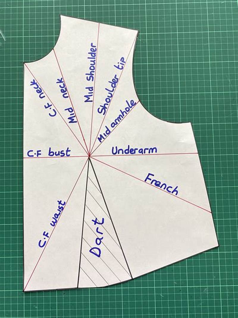 Adding Darts To A Pattern