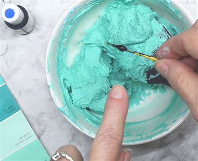 Adding Food Coloring To Yellow Cake Mix