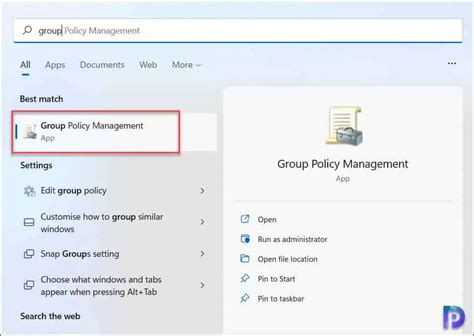 Adding Group Policy Management Console