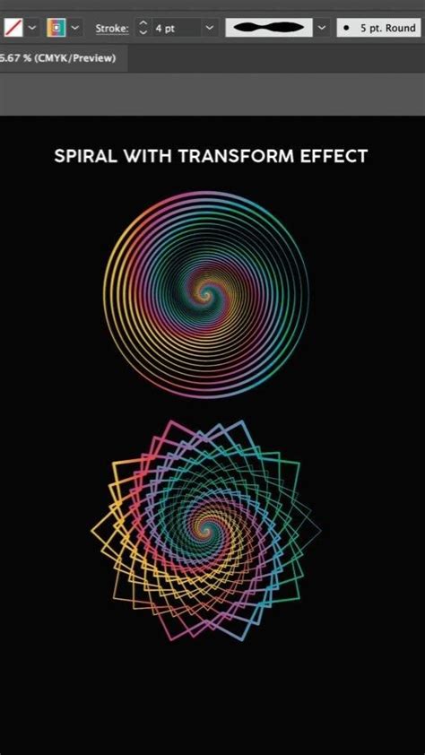Adding the Spiral Effect Arc