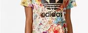 Adidas Women Floral T-Shirt