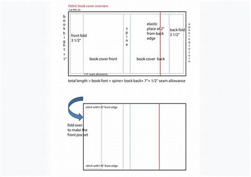Adjustable Book Cover Pattern