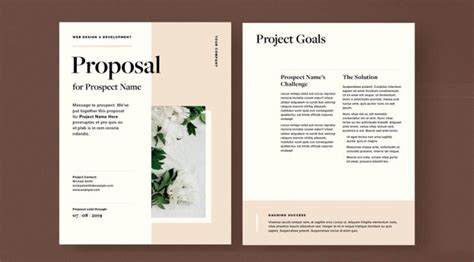 Adobe Proposal Templates