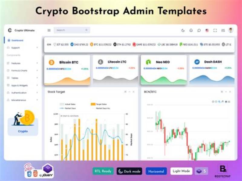 Advanced Crypto Bootstrap Template Fast