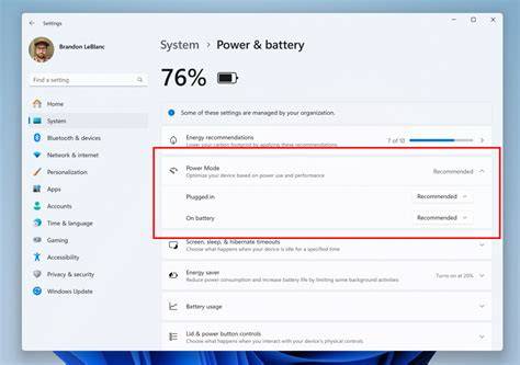 Advanced Power Settings Windows 11