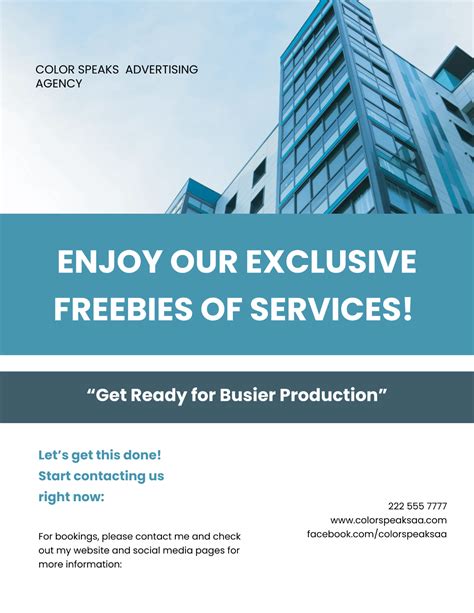 Advertising Flyer Template