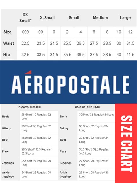 Aeropostale Dress Size Chart