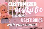Aesthetic Names for Roblox