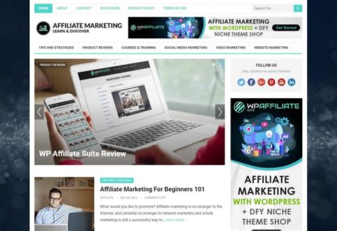 Affiliate Website Templates