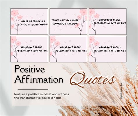 Affirmation Card Templates