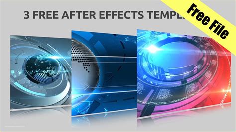 After Effects Slideshow Video Templates
