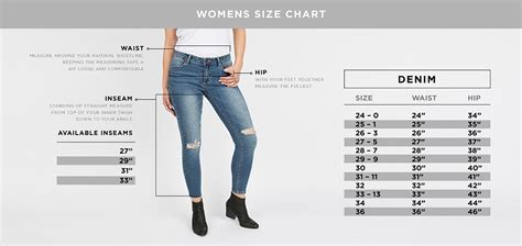 Ag Denim Size Chart
