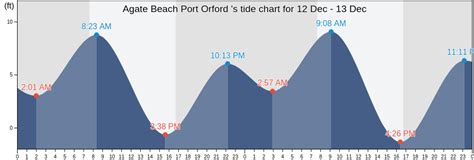 Agate Beach Tide Chart