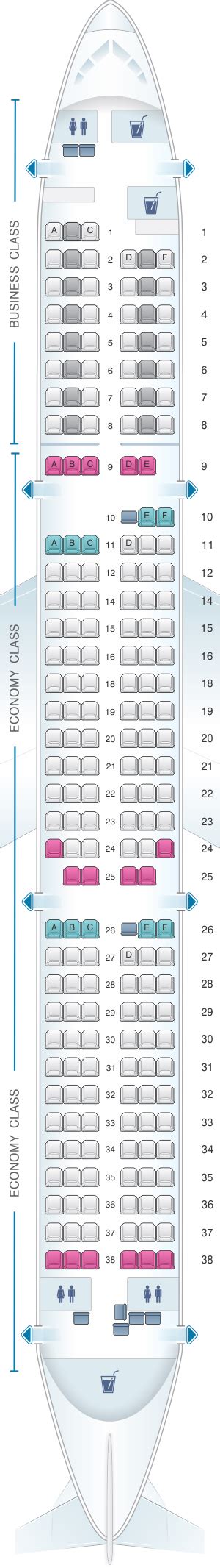 Airbus A321 Seating Chart Lufthansa