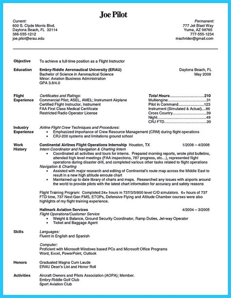 Airline Resume Template