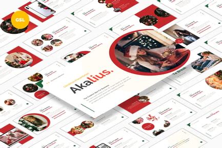 Akalius Christmas Google Slide