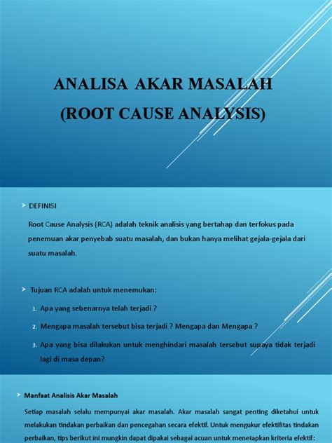 Akar Masalah