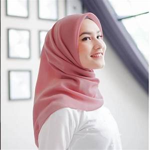 model aksesoris hijab segi empat